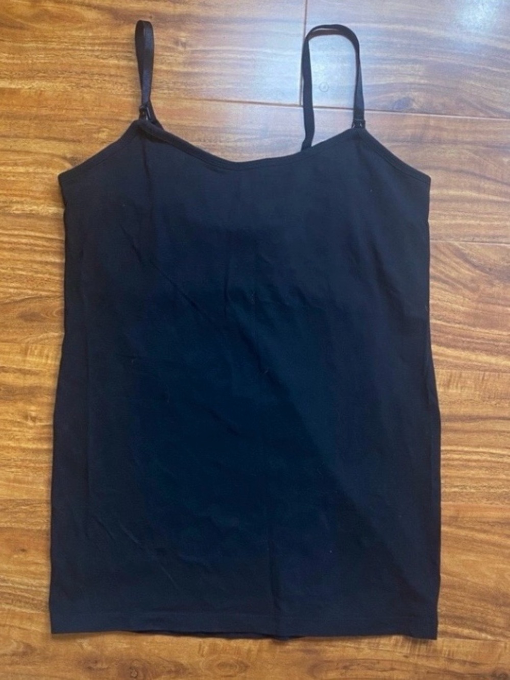 3/$25 Motherhood Maternity Womens Black Nursing Stretch Tank Top Casual Size M